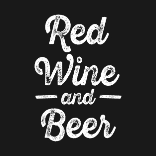 Red Wine and Beer T-Shirt