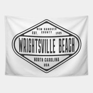 Wrightsville Beach, NC Summertime Weathered Sign Tapestry