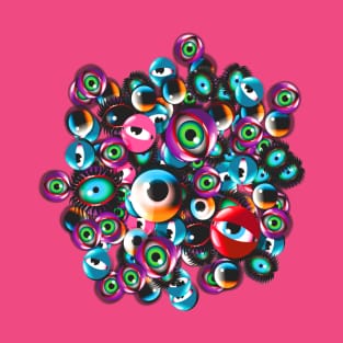 Monster Eyes Party T-Shirt