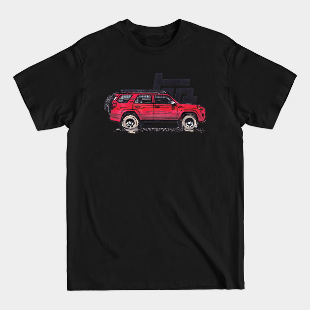 Disover 5th Gen 4Runner TRD - Red - 4runner - T-Shirt