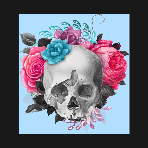 Blooming Skull by Minxylynx4