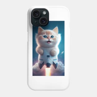 rocket kitten Phone Case