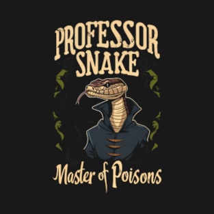 Professor Snake - Master of Poisons - Fantasy T-Shirt