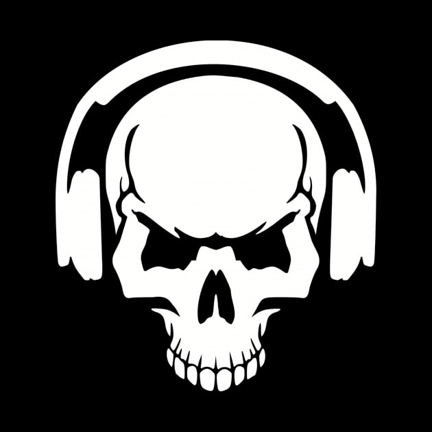 DJ skull by Designzz
