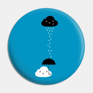 A Cloudy Day Pin