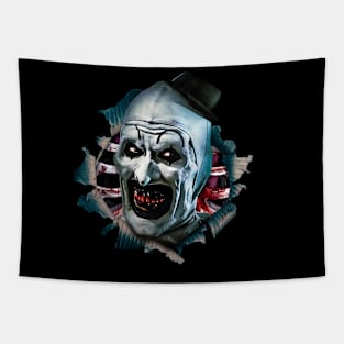 art the clown through you Tapestry