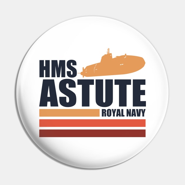 HMS Astute Pin by TCP