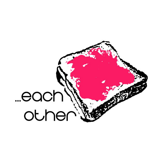 Made for each other (PBJT) - Couple Shirt by nektarinchen