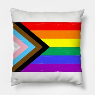 Progress Flag Pillow