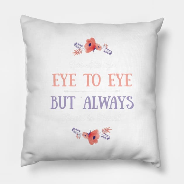 Eye To Eye Pillow by BrillianD