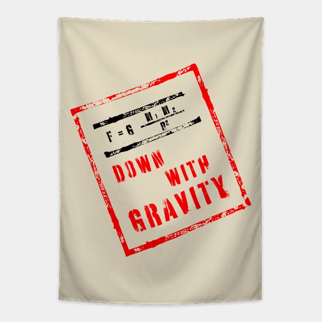 Down With Gravity Stunts and Extreme Sports Tapestry by MultistorieDog