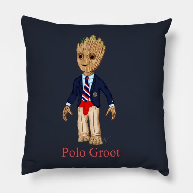 Polo....Groot Pillow by maersky