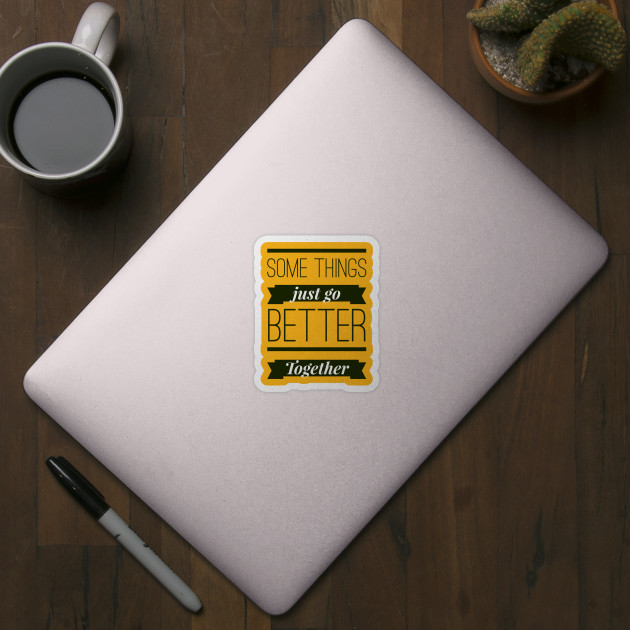 Just Go laptop skin decal