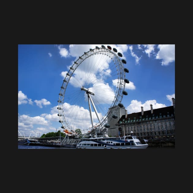 London Eye on a sunny day by fantastic-designs