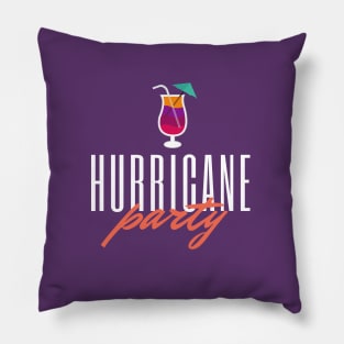 Hurricane Party Shirt Pillow