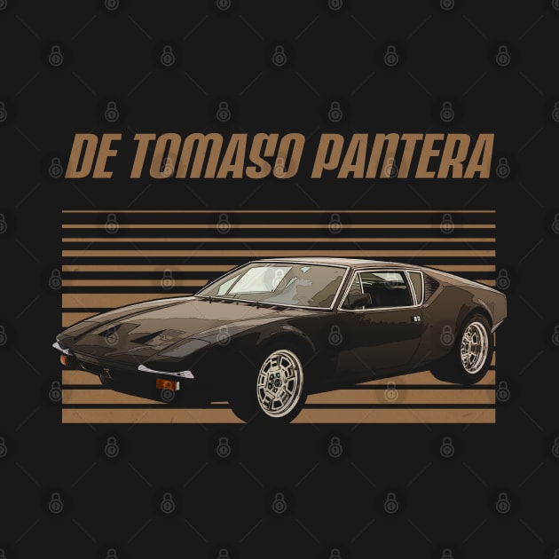 De Tomaso Pantera 1970 Awesome Automobile by NinaMcconnell