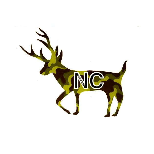 Camo NC Deer by AnchoredByFin