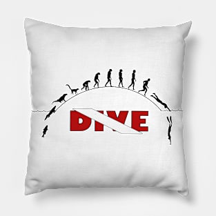 Diving Evolution Pillow