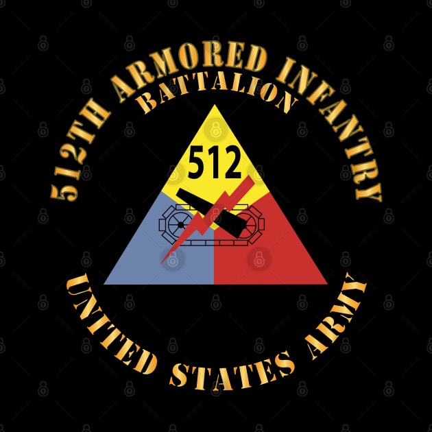 512th Armored Infantry Battalion - SSI - US Army 4th Armored Div X 300 by twix123844