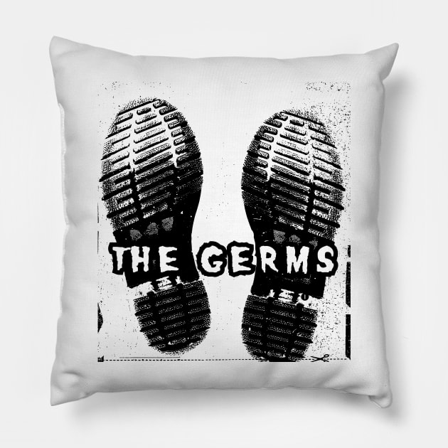 the germs classic boot Pillow by angga108