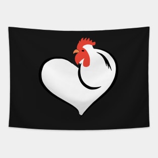 Chicken Heart - NOT FOR RESALE WITHOUT PERMISSION Tapestry