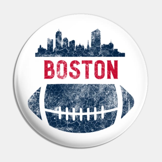 Boston City football Pin by Sloop