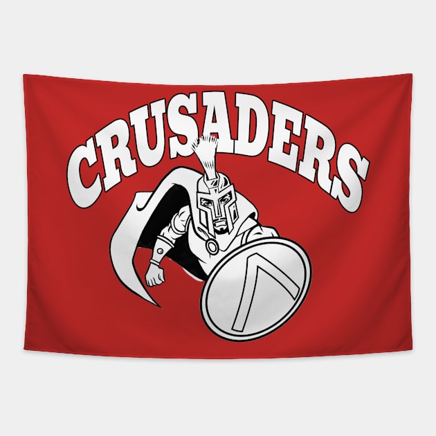 Crusaders Mascot Tapestry by Generic Mascots