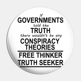 Free Thinker Pin