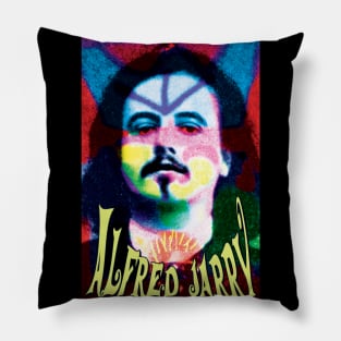 Alfred Jarry - Painted Face Pillow