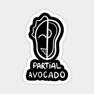 Partial Avocado Magnet