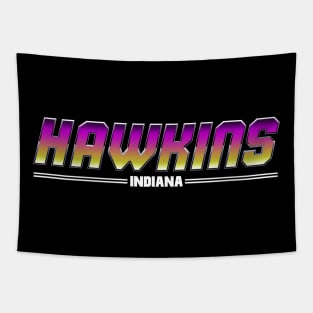 Stranger Things - Hawkins Indiana Tapestry