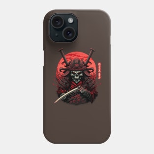 The Samurai of the Crimson Night Phone Case