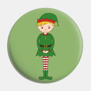 Christmas Elf Boy Digital Art | Christmas Special | illusima Pin