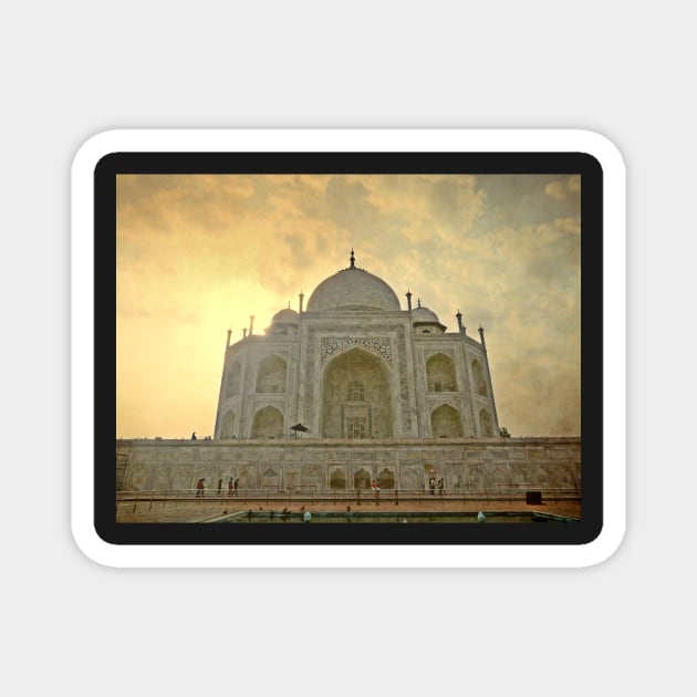 Taj Mahal Magnet by rosedew