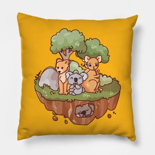 We Love Animal Australia Pillow