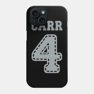 Derek Carr 4 Phone Case