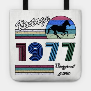 43 Years Old - Made in 1977 - 43th Birthday Men Women Tote