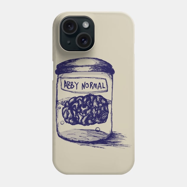 Abby Normal Phone Case by AlexMathewsDesigns