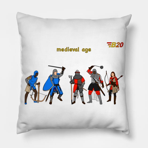 Medieval Pillow by superbottino96