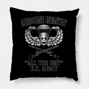 Airborne Infantry- All The Way Pillow