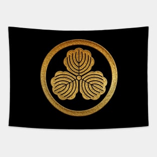 Maruni Mitsukashiwa Kamon Tapestry