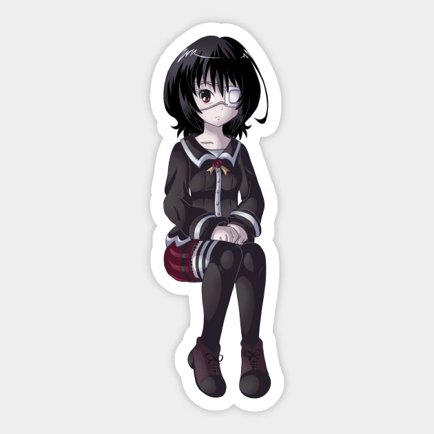 Misaki Mei from ANOTHER - Another - Sticker