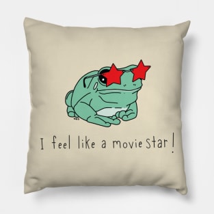 lizzy mcalpine movie star frog Pillow