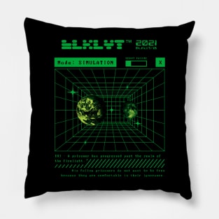 BLKLYT/18 - ALLEGORY OF THE CAVE Pillow