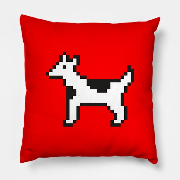 MacOS Vintage Dog Pillow by daparacami