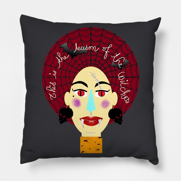 Halloween bulb Pillow by adelwins