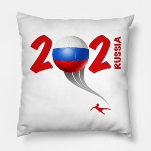 Russia Euro Soccer 2021 Pillow