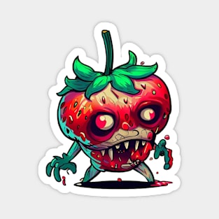 Zombie Stawberry - Frankie Magnet