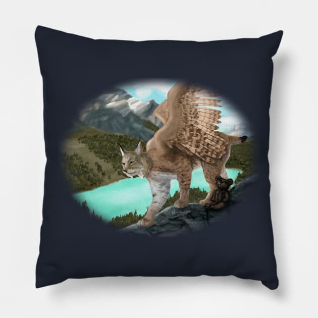 Czara Pillow by Magickal Vision: The Art of Jolie E. Bonnette