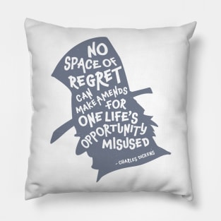 No Space of Regret Pillow